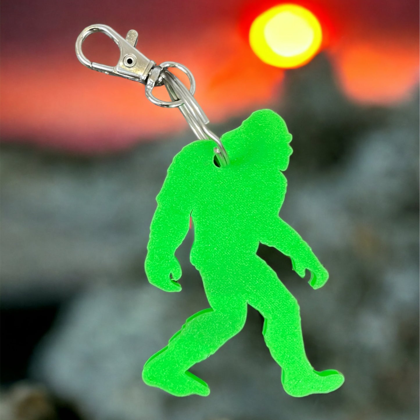 Squatch Keychain