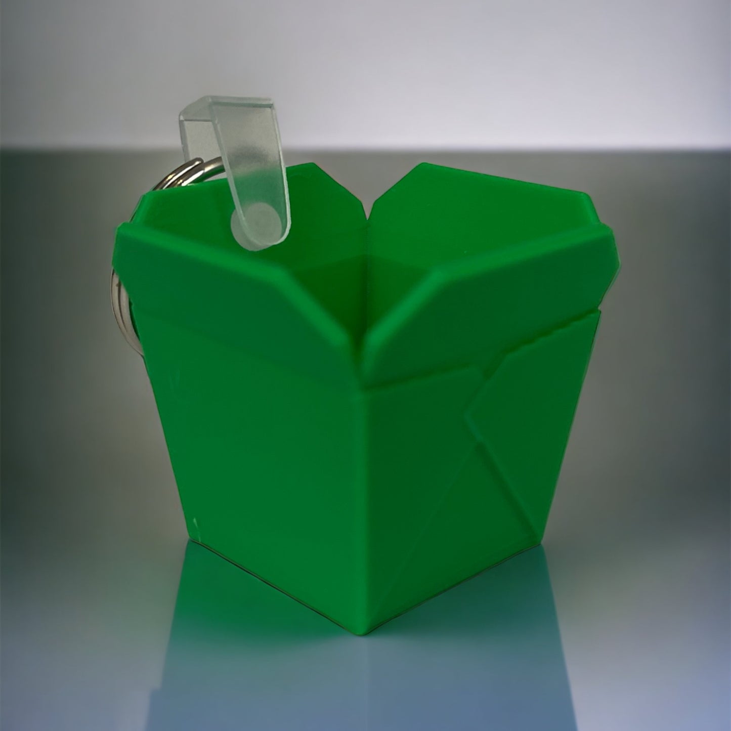 Takeout Box Keychain