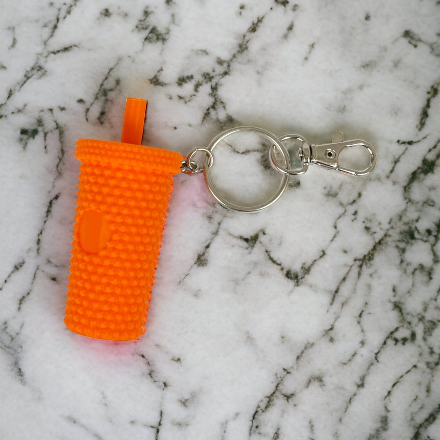 Studded Tumbler Keychain