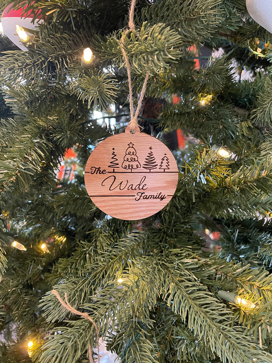 Family Name Ornament